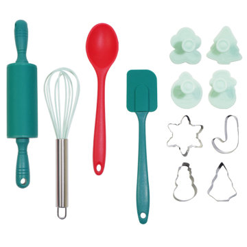 Wholesale Custom Baking DIY Mold Christmas Tee Baking Tools Set Cookie Cutter for Baking