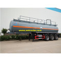 Tri-axle 28 CBM Hydrochloric Acid Transport Trailers