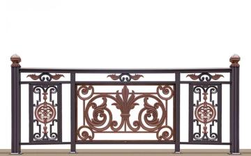 Flower Clumps Aluminum Balcony Fence