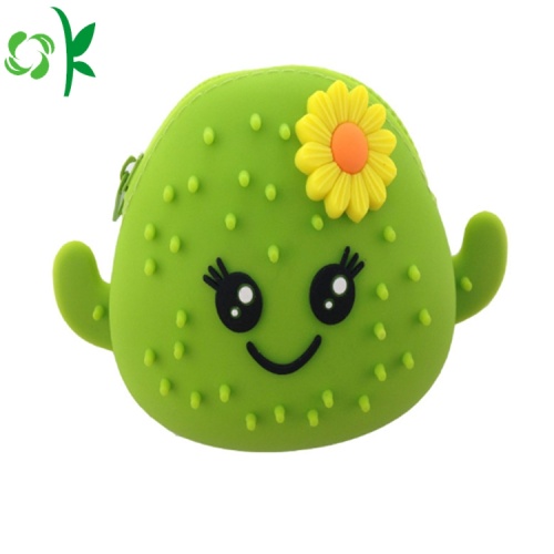 New Style Waterproof Silicone Coin Purse for Girls