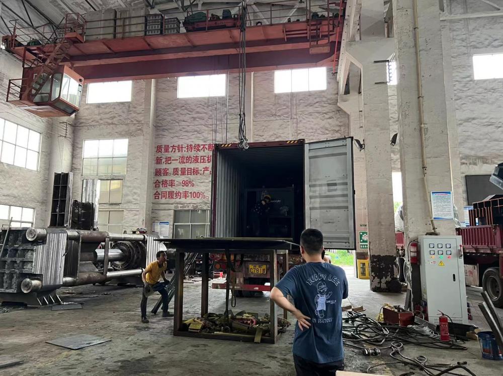 Hydraulic Fast Baling Scrap Iron Steel Press Machine