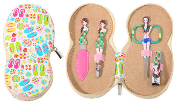 Wholesale Beauty Pattern Manicure Pedicure Kit