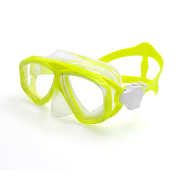 Maschera da snorkel di vetro colorato personalizzato per bambini
