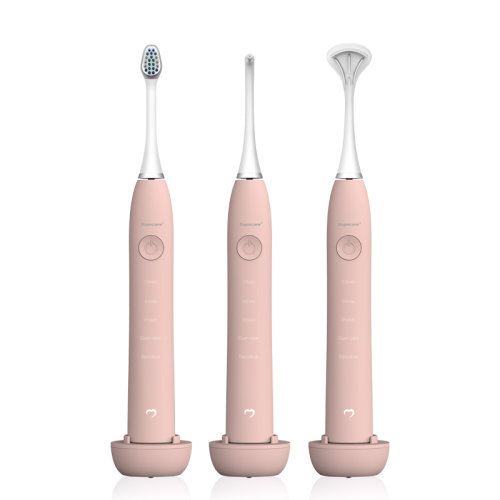 sonic toothbrush with smart timer wireless rechargeable