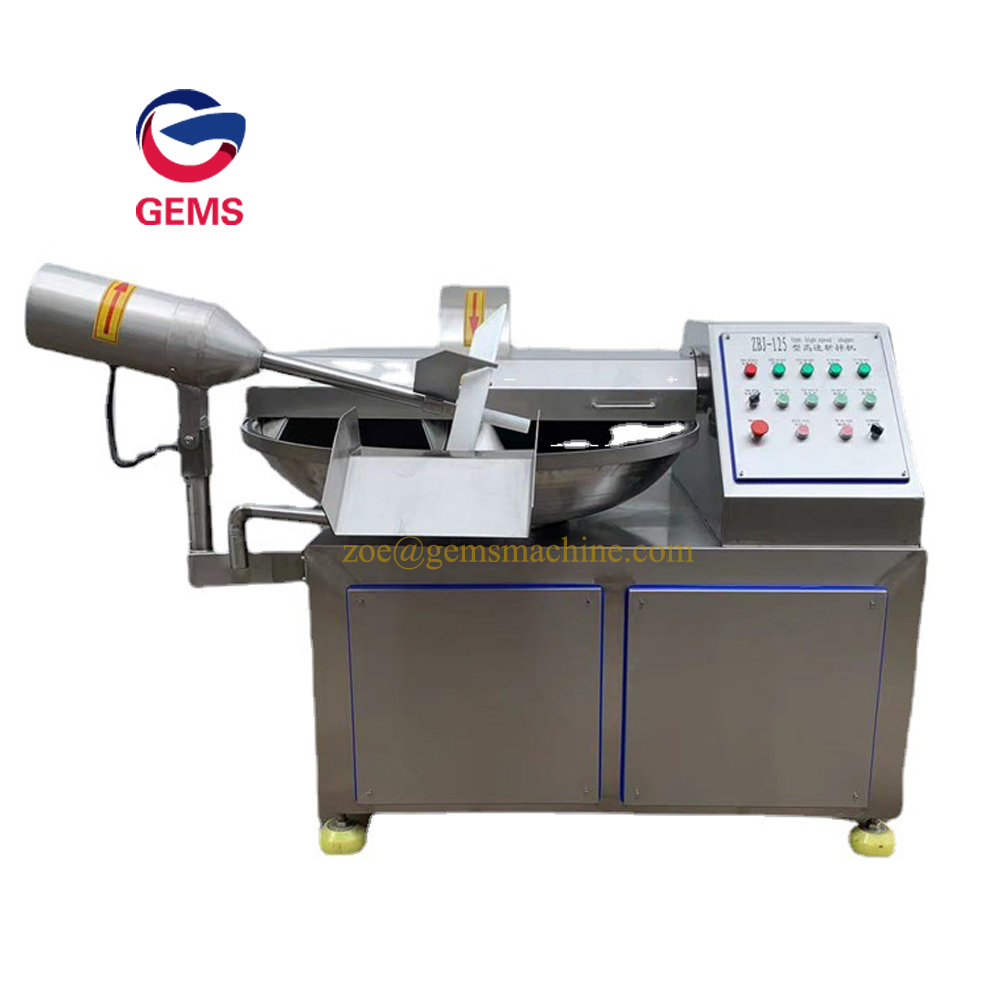 Meat Pulp Bowl Cutter Chopper Meat Pulp Machine