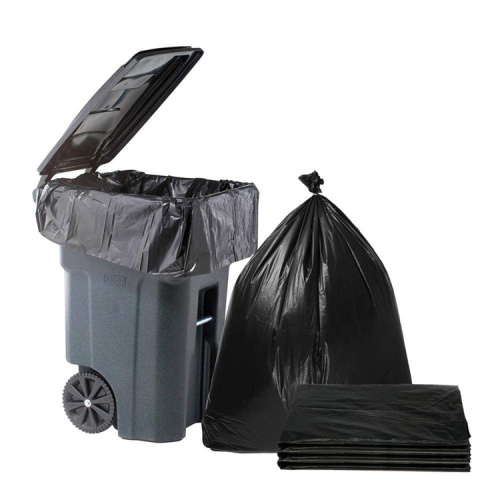 Bolsa de basura de plastico desechable de color bolsa de basura fuerte de alta resistencia personalizada