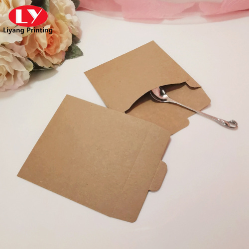 Custom kraft paper envelope for coin/seed/button packaging