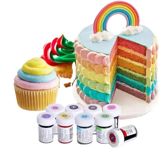 Hot Sale Edible Liquid Food Coloring for Cake Decoration, 28.3g Pigment for Candy and Chocolate