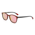Retro Polarized Sunglasses with Carbon Fiber