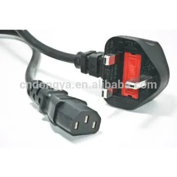 UK Standard Bs Power Cord with C 13 Connector