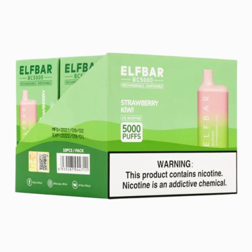 Elf Bar 5000 Puff Vapor desechable recargable