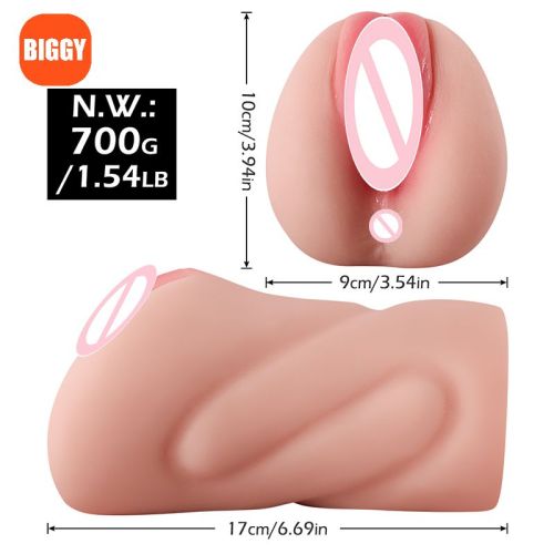 Masturbadores de vagina de silicone TPR realistas para homens