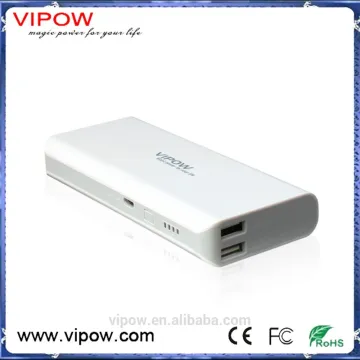 2016 Hot sale powerbank portable battery power bank 10000mah