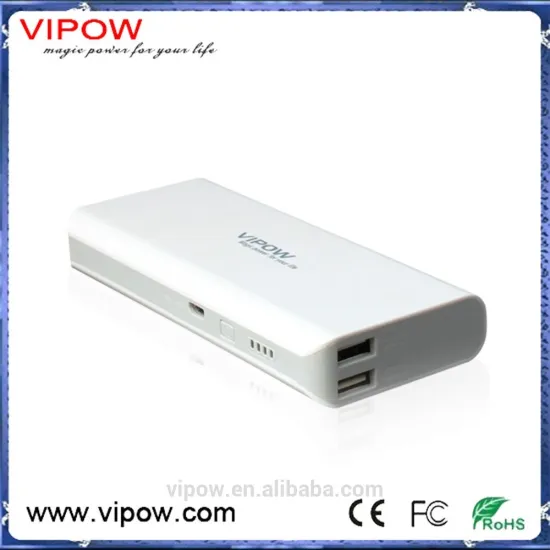 2016 Hot sale powerbank portable battery power bank 10000mah
