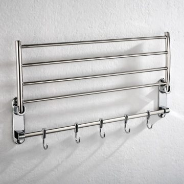 Bathroom Stainless Steel Rack - Hotel Style Towel Rack