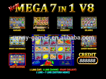 New Mega 7 in 1 V8 Slot board