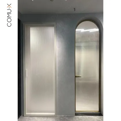 Free Simple Home Kitchen Waterproof Transparent Swing Door