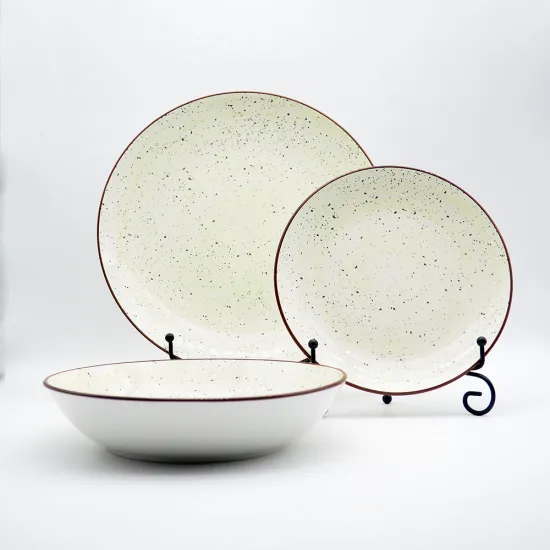 ceramic dinnerware polish style dinner set for kitchen