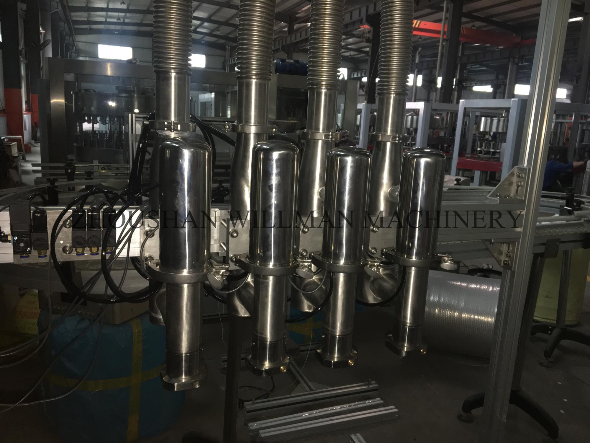 liquid nitrogen doser machine for water/juice