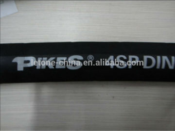 PIKES 4SP flexible high pressure hydraulic rubber hose