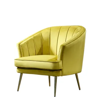 Modern Luxury Fabric Armchair for Small Spaces