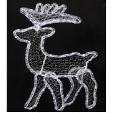 2 D acryl(soft PVC)  electric head shaking deer