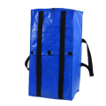 फोल्डेबल पीई अतिरिक्त बड़े भारी ड्यूटी स्टोरेज बैग चलती वाटरप्रूफ नमी-प्रूफ स्टोरेज बैग प्रबलित ज़िपर्स के साथ