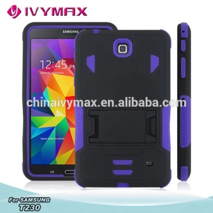 pc tablet case for Samsung GALAXY Tab 4 T230 stand case