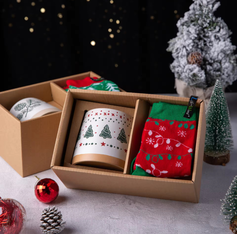 Christmas - themed Handmade Ceramic Mugs