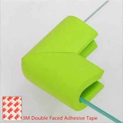 4pc/lot U Shape Corner Protector Baby Safety Soft Edge Guards Infant Glass Table Edge & Corner Guards With 3M Sticker