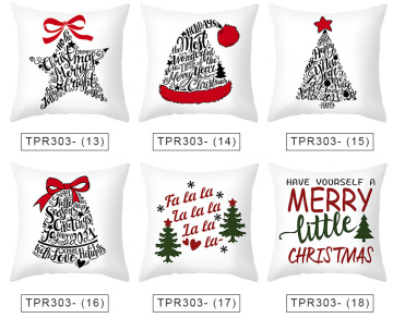 Decorative Cushion Christmas Polyester Pillow