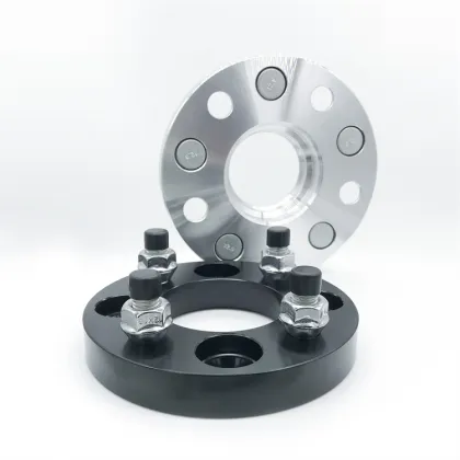 Silver Black 4x100mm Aluminum Wheel Spacers Adapters