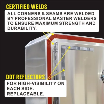 Three Door Enclosure for Dyna Light Cab Rack