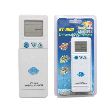KT-1000 Universal Air Conditioner Remote Control - White (3+ Keys)