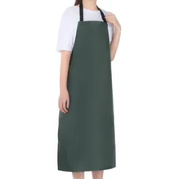 Waterproof Rubber Vinyl Heavy Duty Chemical Resistant BBQ Cooking Work Apron