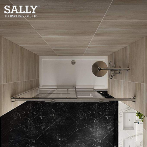 SALLY Bathroom Bathtub Double Sliding Bypass Shower Doors