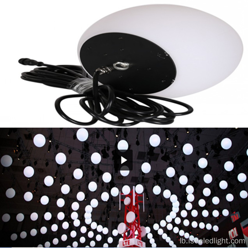 Shopping Mall Artistic LED Lighting Hanging Cle. 40cm