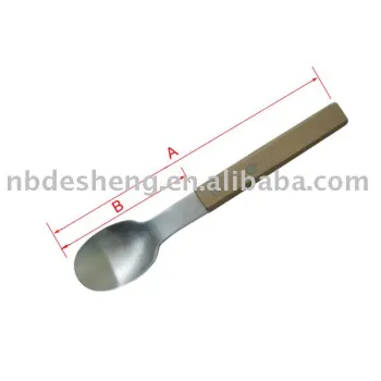 small stainless steel spoons