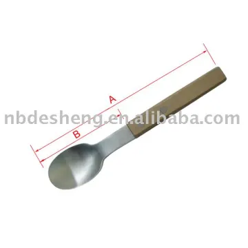 small stainless steel spoons