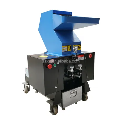 Double Shaft Industrial Plastic Shredders and Mini Mobile Scrap Metal Shredders