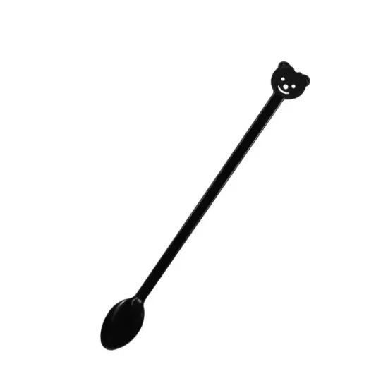 Hot Selling Wholesale Bear-Shaped Long-Handled Coffee, Tea, and Spices Spoon Sets