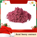 Antocianinas de extracto de bayas de acai 25% polvos a granel