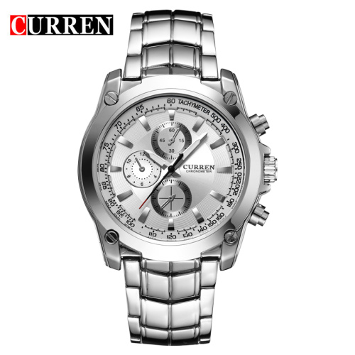 Fashion Business Men Watch Stainless Steel