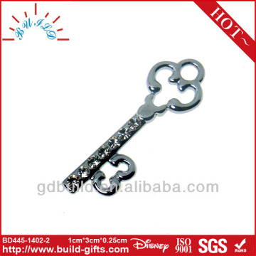 Key mickey mouse pendant rhinestone pendant