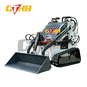 Small Loader CTHB Mini Skid Steer Loader 25HP Standing Operation
