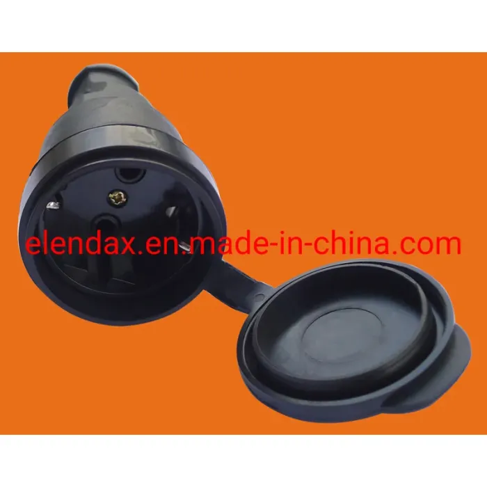 Steker Karet Schuko Elendax IP44 Kelas 16A/250V (P6061)