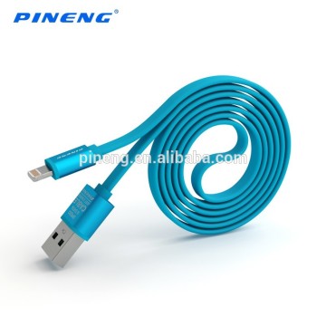 PN-302 Colorful data & charging usb cable for iphone 6s and samsung s6