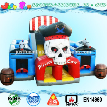 18ft tall kids inflatable obstacle course ,cheap pirate obstacle course equipment for sale