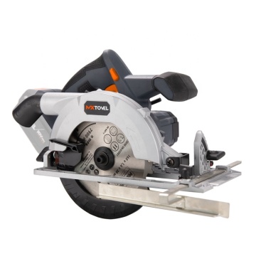 Mxtovel 18V li-ion 3.0Ah draadloze cirkelzaag met 165 mm mes