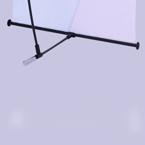 Portable Advertising L Banner Stand